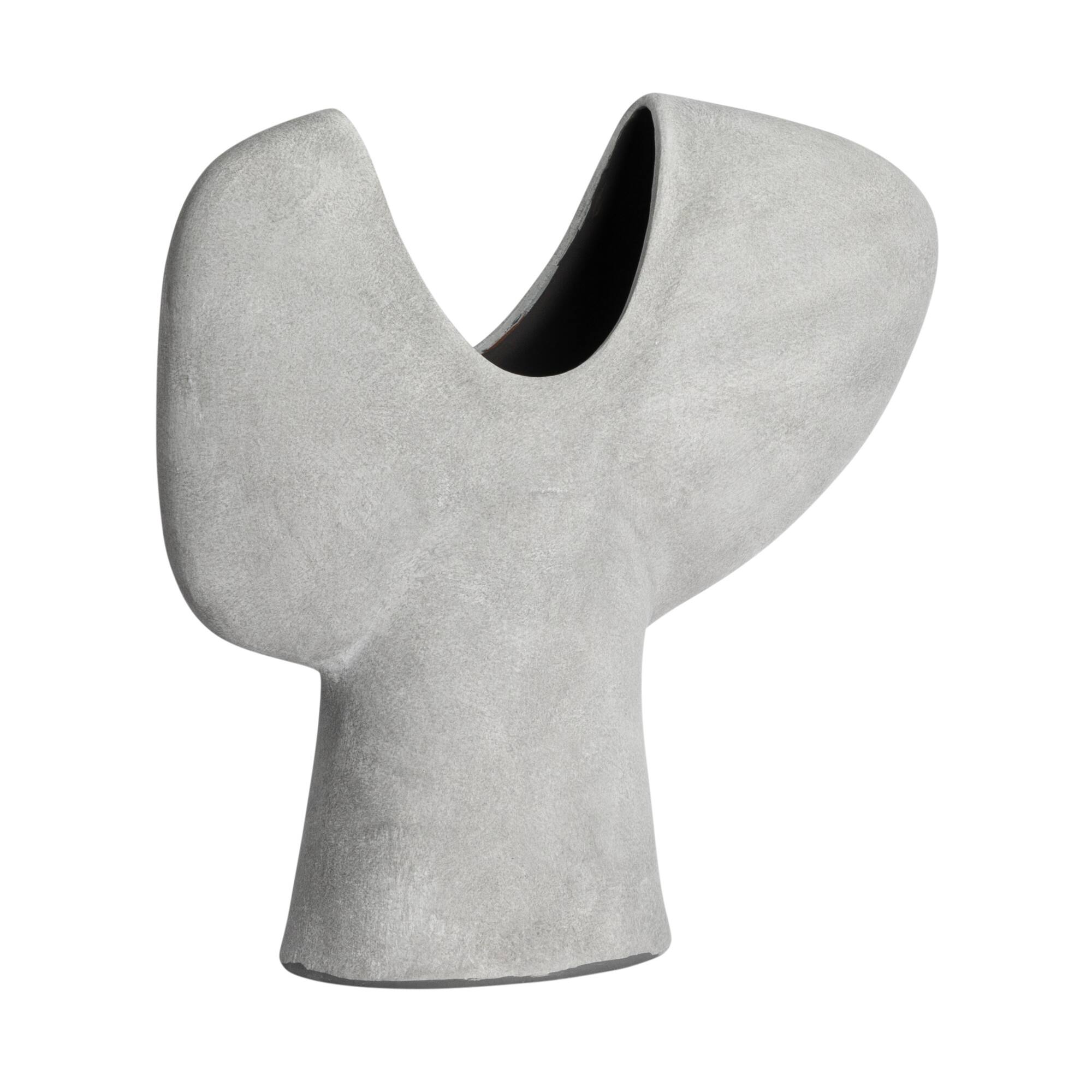 Hello Honey® 16" Modern Terra Cotta Abstract Vase